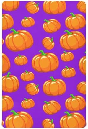 Qilmy Halloween Crib Sheet for Baby Soft Breathable Snug Fit