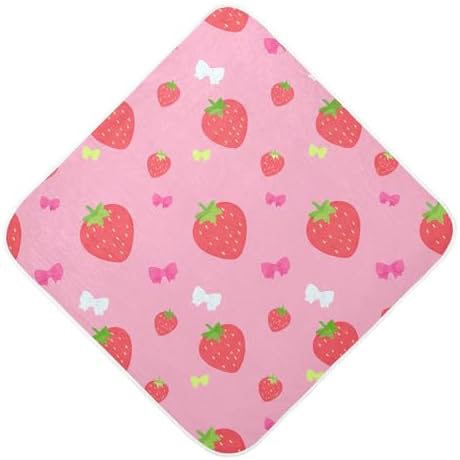 Bulletgxll Hooded Baby Towel 35x35 Inch Soft Cotton