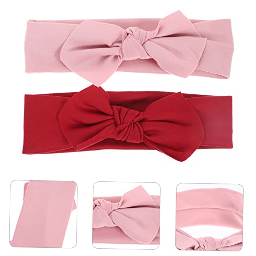 GLSTOY Infant Bow Hairband Set for Newborn and Baby Girls