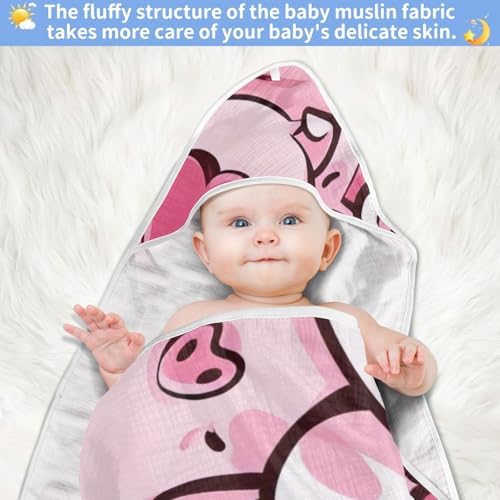 PaChyLuu 35x35 Inch Baby Hooded Towel