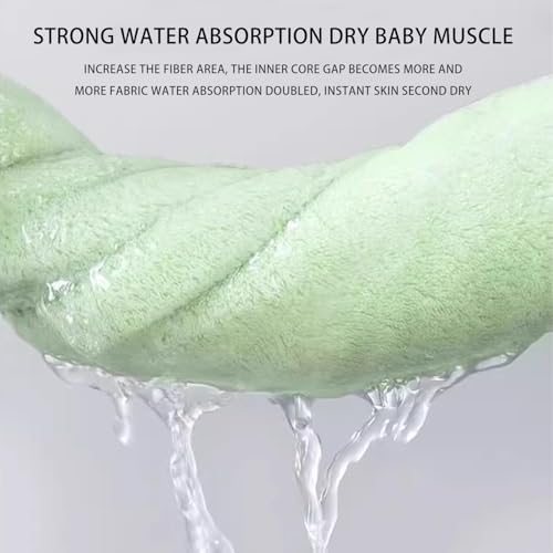 SEVDO 2Pcs Baby Hooded Towel Newborn Toddler Bath Towels