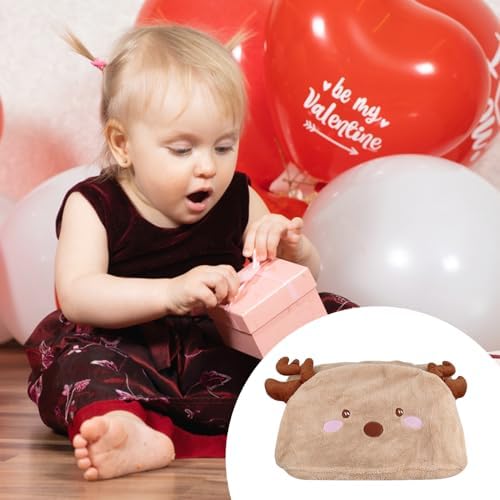 IFaryMes Toddler Bath Towel with Hood Deer Pattern