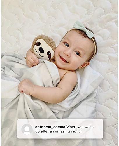 Serta Sertapedic Crib Mattress Protector - Nanotex Waterproof 52x28 White