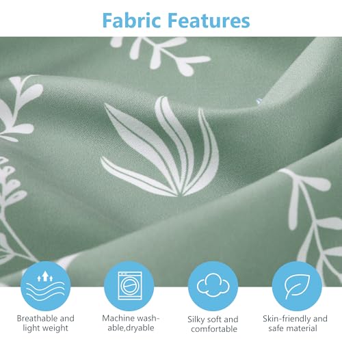 TILLYOU Crib Sheets 2 Pack - Soft and Durable for Baby