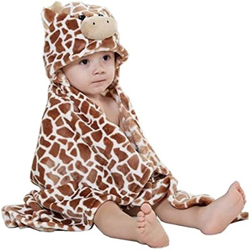 Gneliwm Baby Hooded Swaddle Wrap Blanket