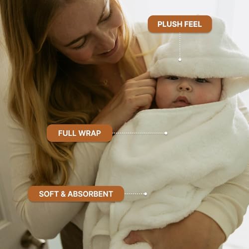Parker Baby Co Premium Cotton Hooded Towel with Hood