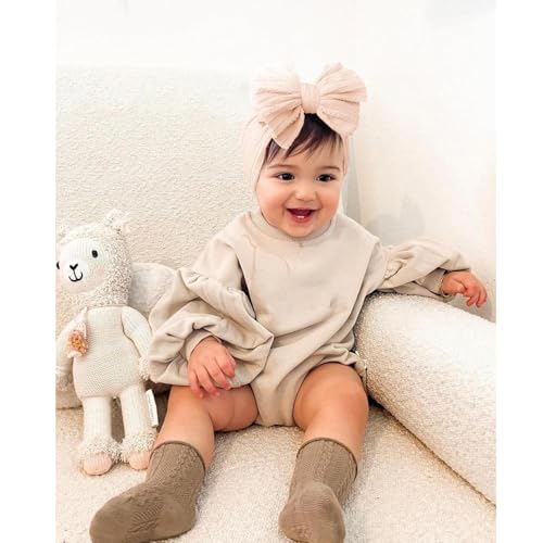 Niceye Handmade Soft Stretchy Baby Headbands with Bows