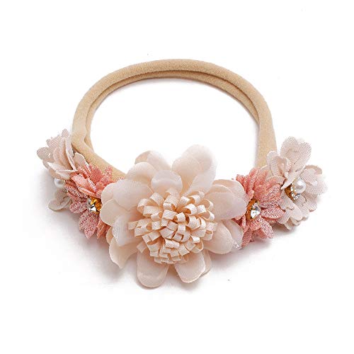 Cherrboll 3pcs Baby Girl Headbands Flowers