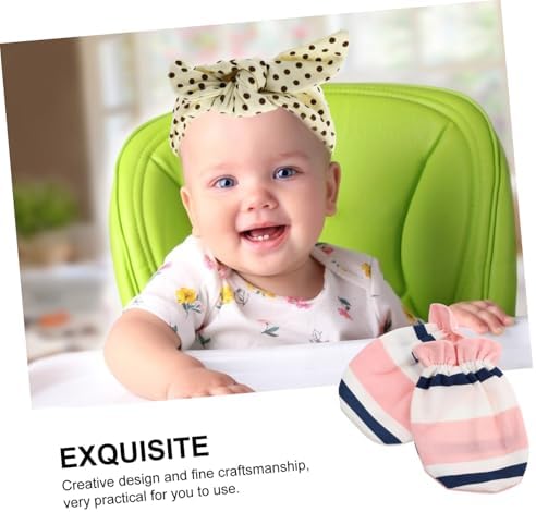 Homoyoyo Anti-Scratch Headbands for Newborns