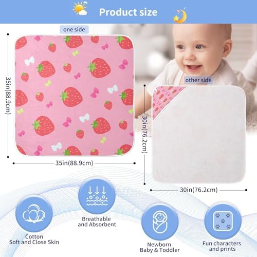 Bulletgxll Hooded Baby Towel 35x35 Inch Soft Cotton