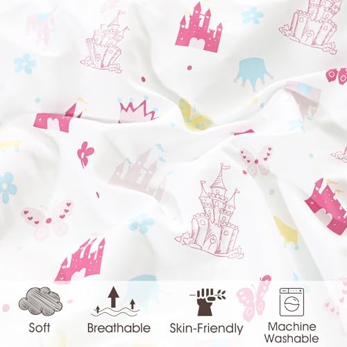 PHF 2 Pack Crib Sheets with 9in Deep Pocket