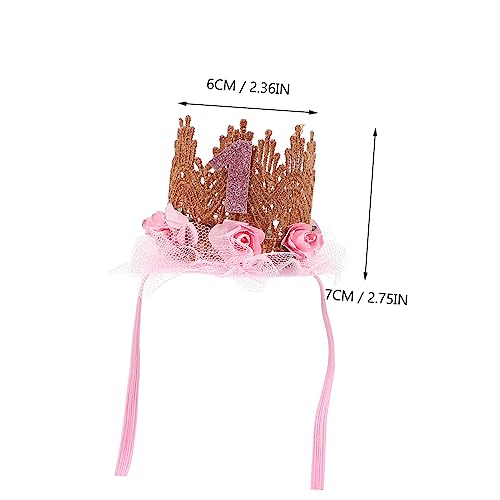 Baby Flower Crown Headband for Boys and Girls Birthday Celebration