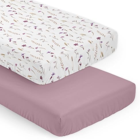 Sweet Jojo Designs Boho Garden Crib Sheets Set - 2pc
