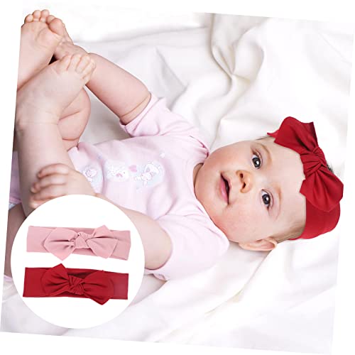 Baby Girls Hairband Set with Big Bows