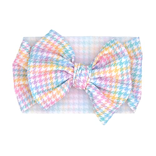 GEZISAN 8PCS Baby Headbands with Hair Bows for Newborn Girls