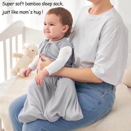 Viforu Rayon Bamboo Sleep Sack 2-Pack 0-6 Months