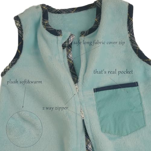 BLOOMSTAR Toddler Sleep Sack 2-4t Fleece Plush Tog 20