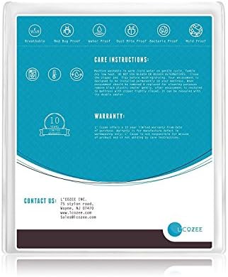 Waterproof Zippered Mattress Cover for Crib - Breathable and Safe