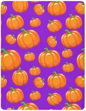 Qilmy Halloween Crib Sheet for Baby Soft Breathable Snug Fit