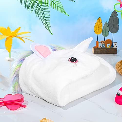 Moukeren Unicorn Hooded Towel for Kids 50x30 Inch