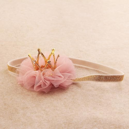 Nishine Mini Baby Tulle Crown Headband