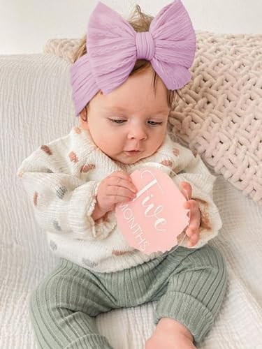 DRESHOW BQUBO 3 Pack Baby Headbands with Bows