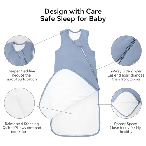 BubblePanda Bamboo Rayon Sleep Sack for 12-18 Months