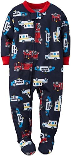 Carters Boys Blanket Sleeper Rescue Vehicles 18M
