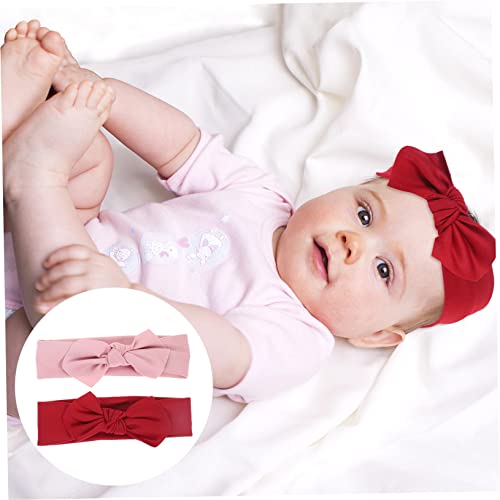 GLSTOY Infant Bow Hairband Set for Newborn and Baby Girls