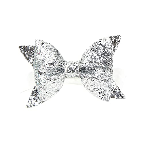 VICASKY Bowknot Sequin Hair Band for Baby Girls and Boys 1