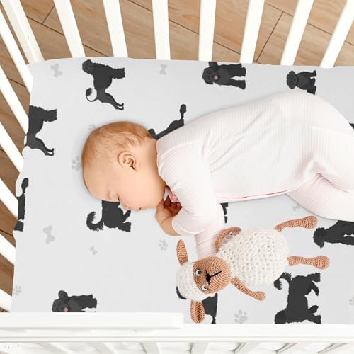 KICPOAY Soft Stretchy Playard Sheets for Baby Toddler