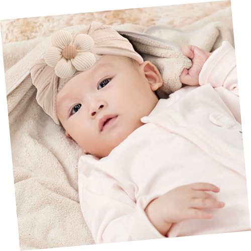 SUPVOX 4Pcs Floral Headbands for Newborns