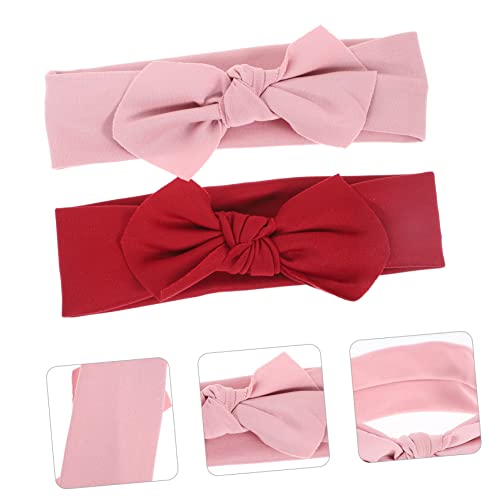 2pcs Baby Headbands with Bow for Girls