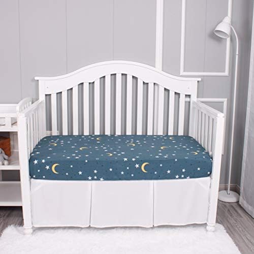 Belsden 3 Pack Durable Microfiber Crib Sheets