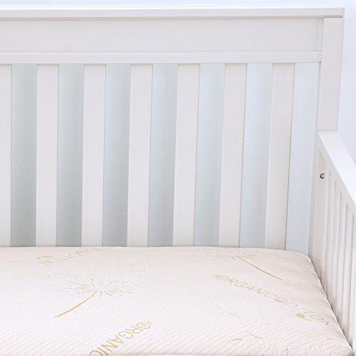 Sealy Baby Plush Waterproof Crib Mattress Protector Pad - 52 x 28 White