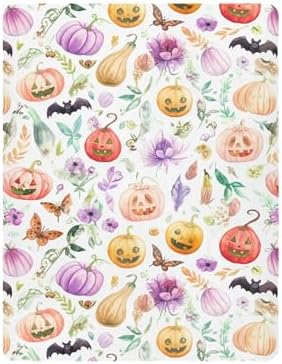 Qilmy Halloween Fitted Crib Sheet Soft and Breathable for Babies