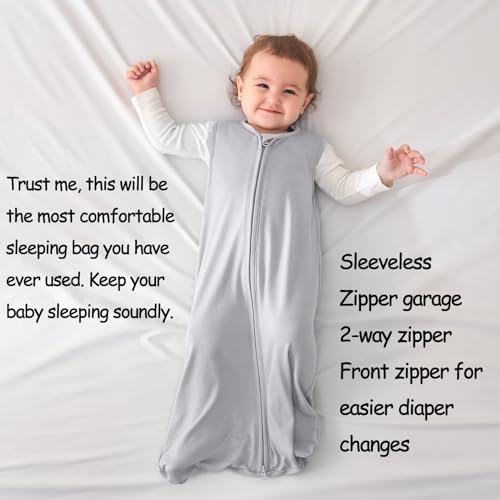 Viforu Rayon Bamboo Sleep Sack 2-Pack 0-6 Months