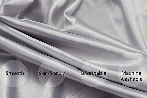 Satin Mini Crib Sheet Set 2 Pack Ultra Soft Playard Sheet 24x38 Inches