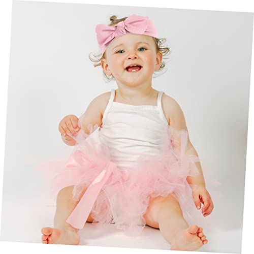 SECFOU Girls Bow Headband 2 Pack Newborn Baby Comfortable Stylish