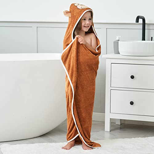 HIPHOP PANDA Hooded Towel - Bamboo Rayon 375 x 375 Inch
