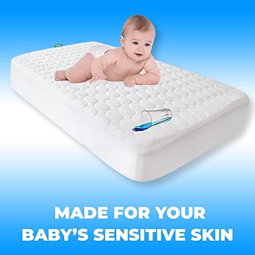 Bistras Deluxe Waterproof Crib Mattress Cover 28x52