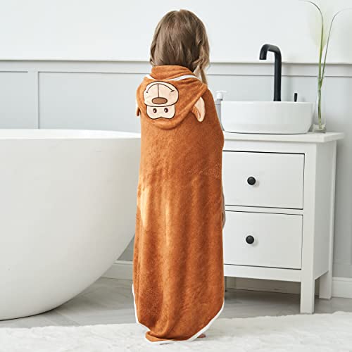HIPHOP PANDA Hooded Towel - Bamboo Rayon 375 x 375 Inch