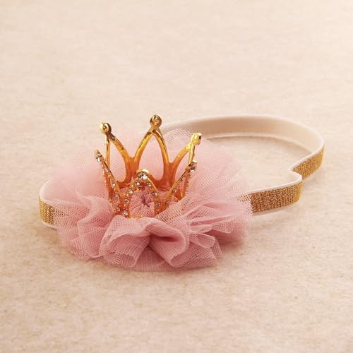Nishine Mini Baby Tulle Crown Headband