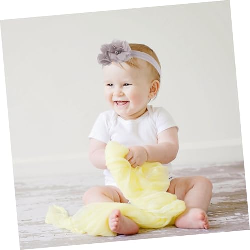 BESPORTBLE 6Pcs Elastic Hair Ties Floral Headbands for Baby Girl