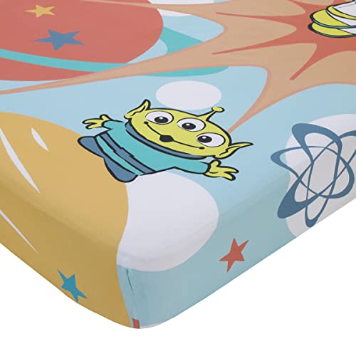 NoJo Disney Toy Story Buzz Lightyear Crib Sheet 100 Cotton