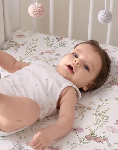Woodiville Crib Sheets 2 Pack Jersey Knit