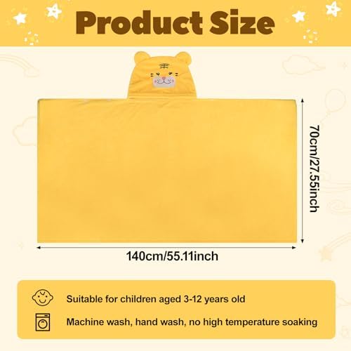 Toddler Bath Towel with Hood - 275 x 55 Ultra Soft and Absorbent