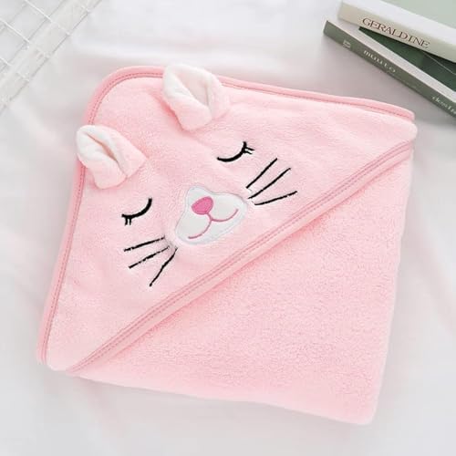 Catteyonce Hooded Baby Bath Towel - Ultra Soft and Hypoallergenic