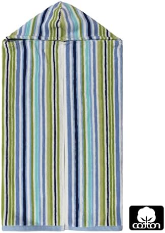 Original Kids Hooded Baby Towel - Blue Multi 24x30