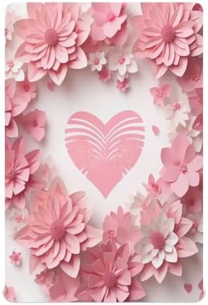 Wajiw Crib Sheets for Girls and Boys 28x52In Standard Size